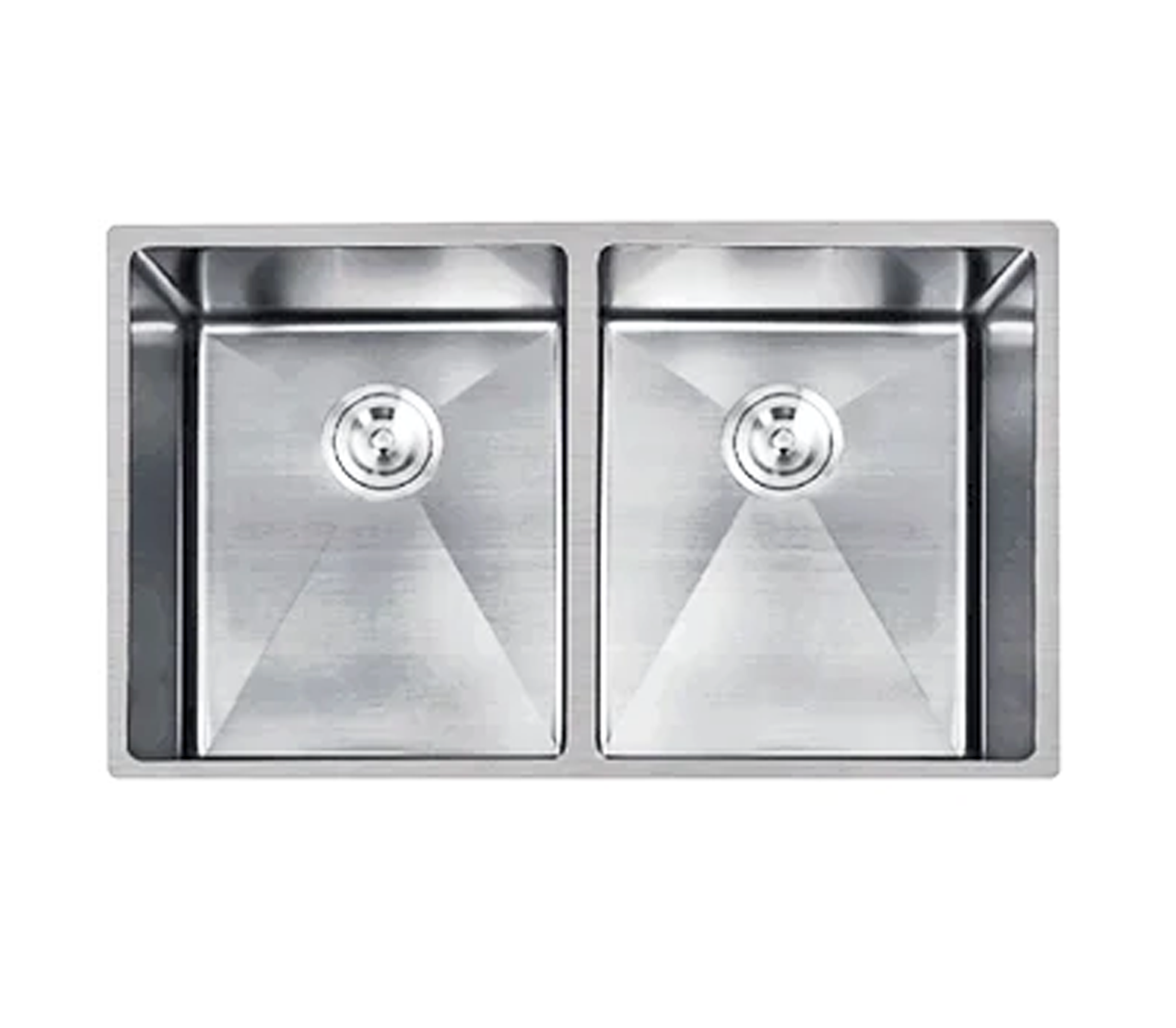 Stainless Steel Double Bowl Kitchen Sink - Equal Size Basins for Food Prep & Dishwashing | Perfect for Home, Restaurant & Commercial Use