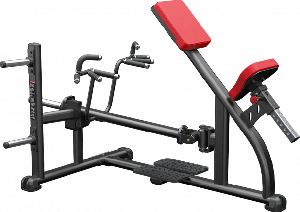 ATLANTIS Incline T Bar Row - Heavy Duty Home Gym Equipment for Strength Training & Back Workouts - Perfect for Home Gym, Fitness Studio & Personal Training