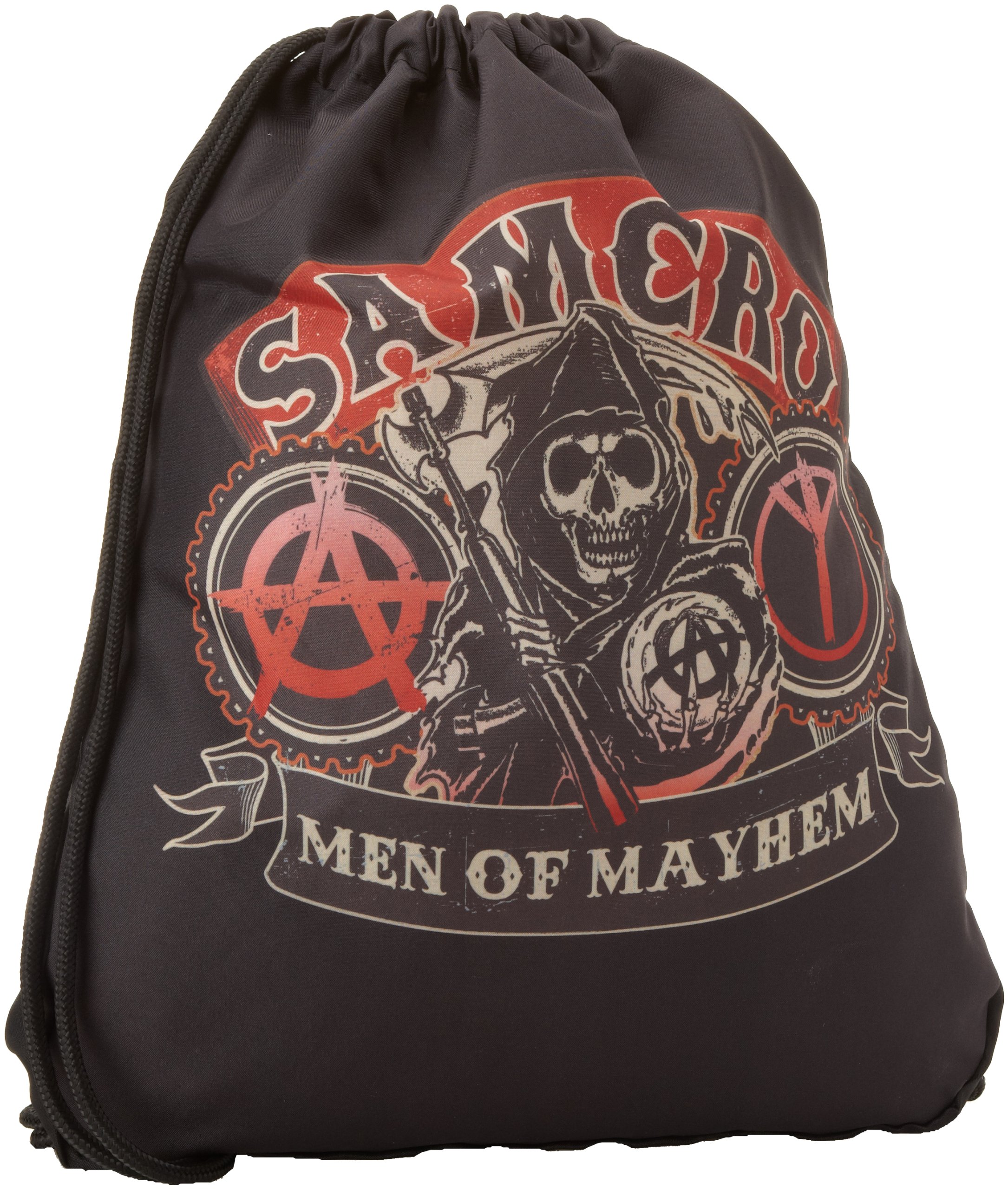 Sons of Anarchy Samcro Backpack for Men - Black | Motorcycle Riding & Travel