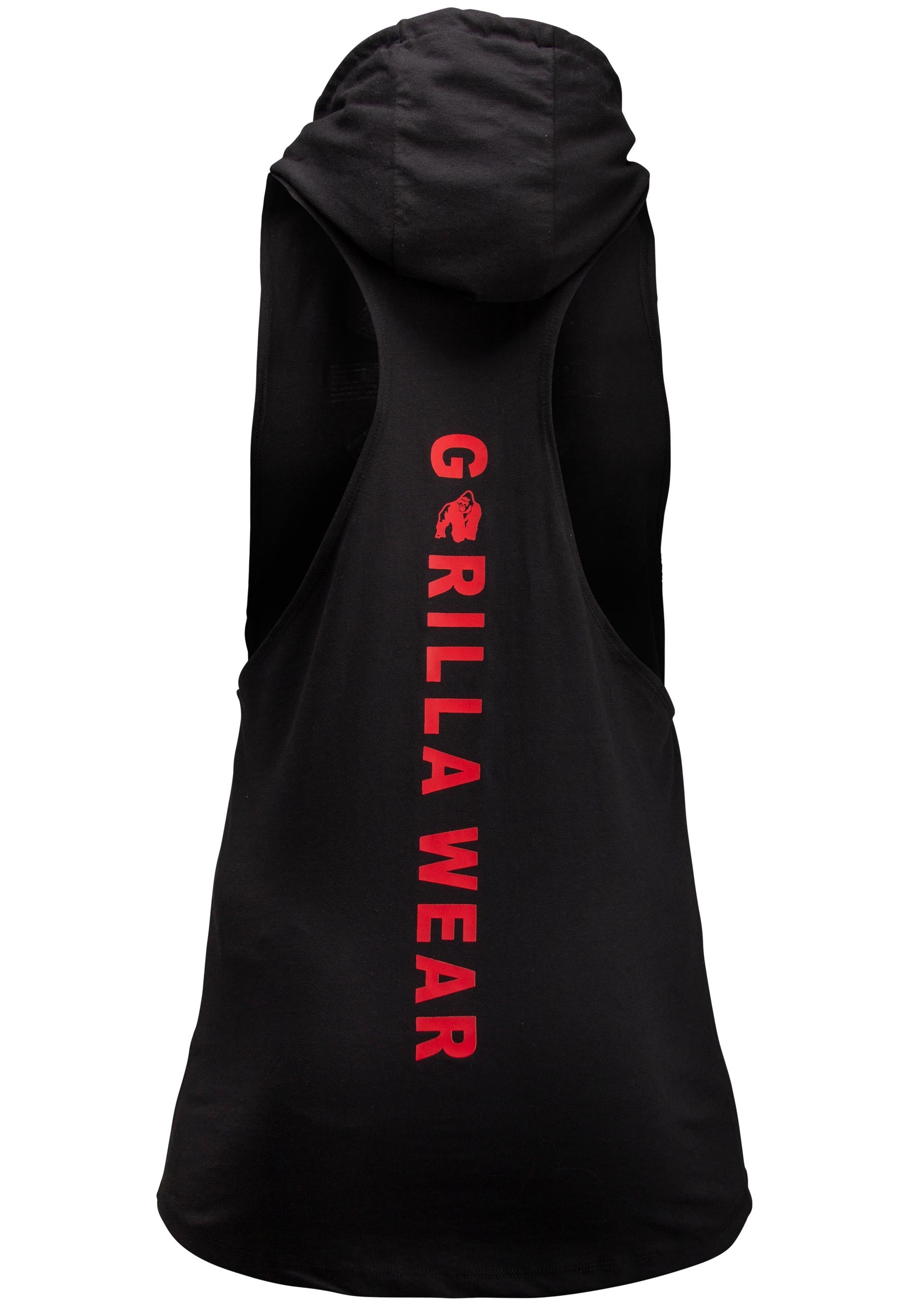Lawrence Hooded Tank Top for Men - Black Sleeveless Shirt for Gym, Running & Workout | Lightweight & Breathable Summer Activewear