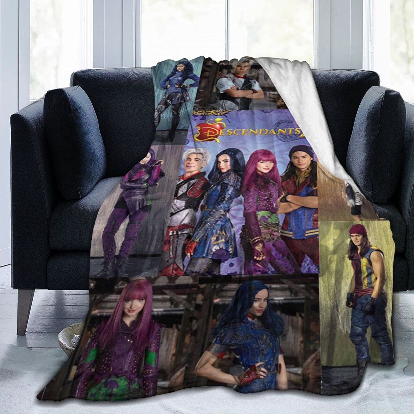 Ultra-Soft Micro Fleece Blanket - Warm & Lightweight All-Season Throw for Kids & Adults - 80