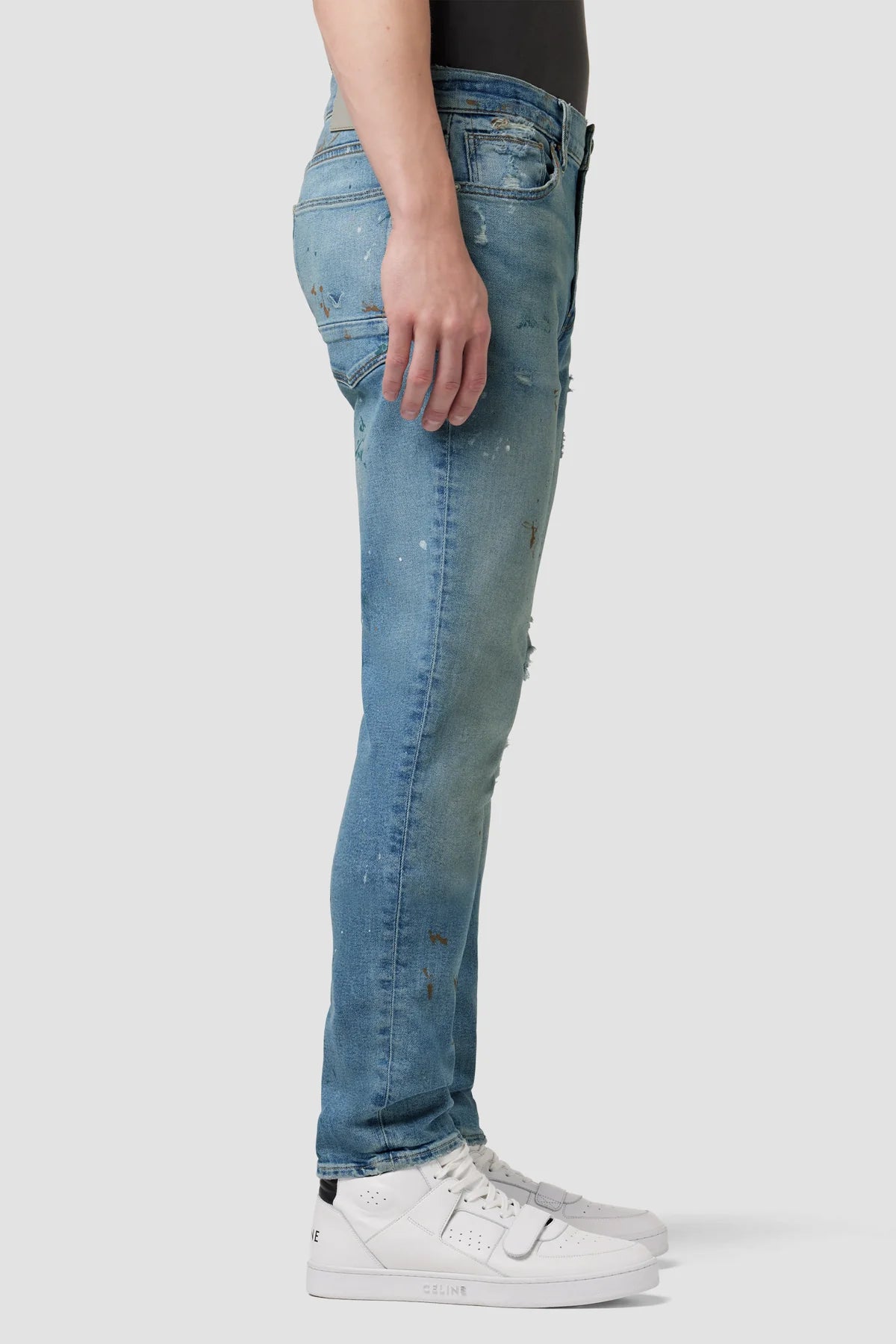 Hudson Axl Slim Fit Jeans for Men - Stretch Denim Skinny Jeans | Perfect for Casual Wear, Night Out & Everyday Style