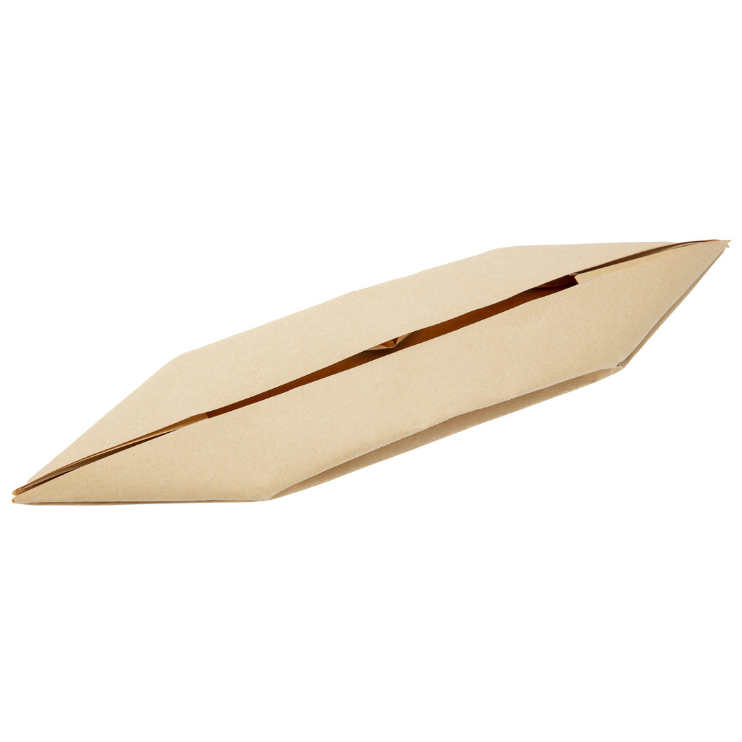 12 oz Kraft Paper Handmade Origami Boats - Greaseproof Eco-Friendly Food Containers (13.5