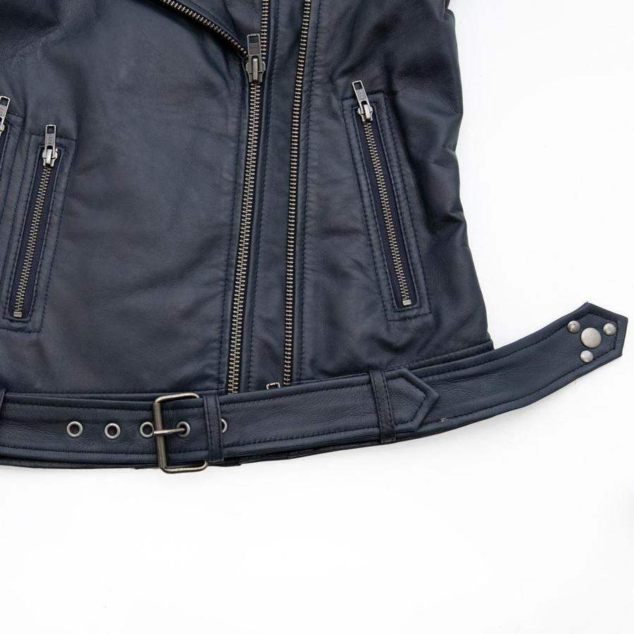 Chloe Women's Genuine Leather Jacket - Stylish & Durable for Casual Outings, Office Wear & Evening Events