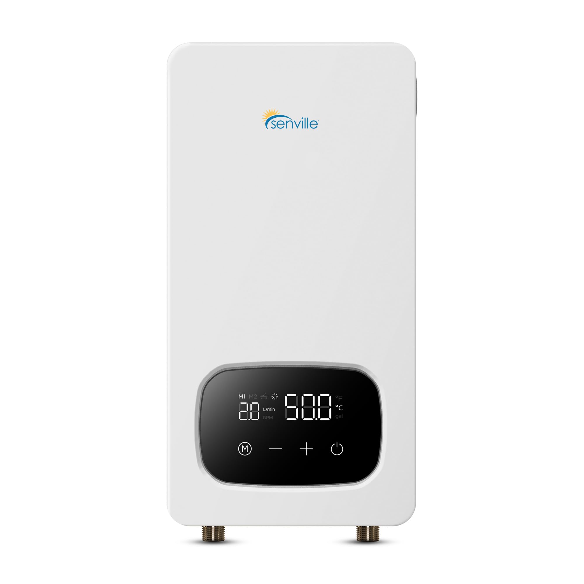 Senville 18KW 240V Electric Tankless Water Heater - Instant Hot Water for Homes, Apartments & Small Businesses | Energy Efficient On-Demand Heating Solution for Showers, Sinks & Appliances