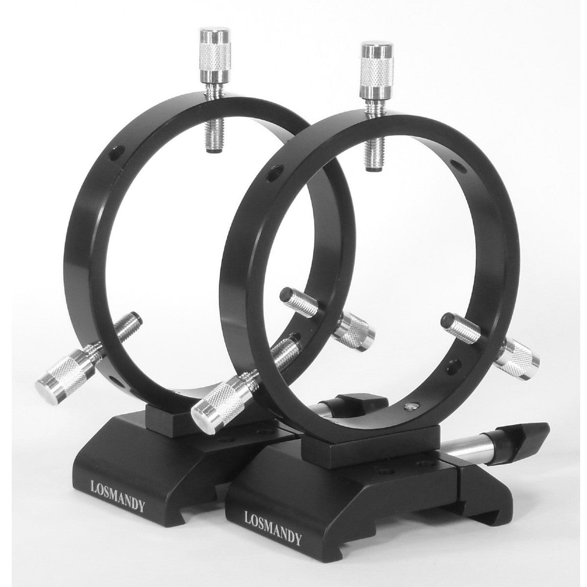 Losmandy 108mm I.D. Guide Scope Ring Set with 3-Point Adjustment for D/V Series Plates - Perfect for Astronomy, Astrophotography, and Telescope Accessories (DVR108)