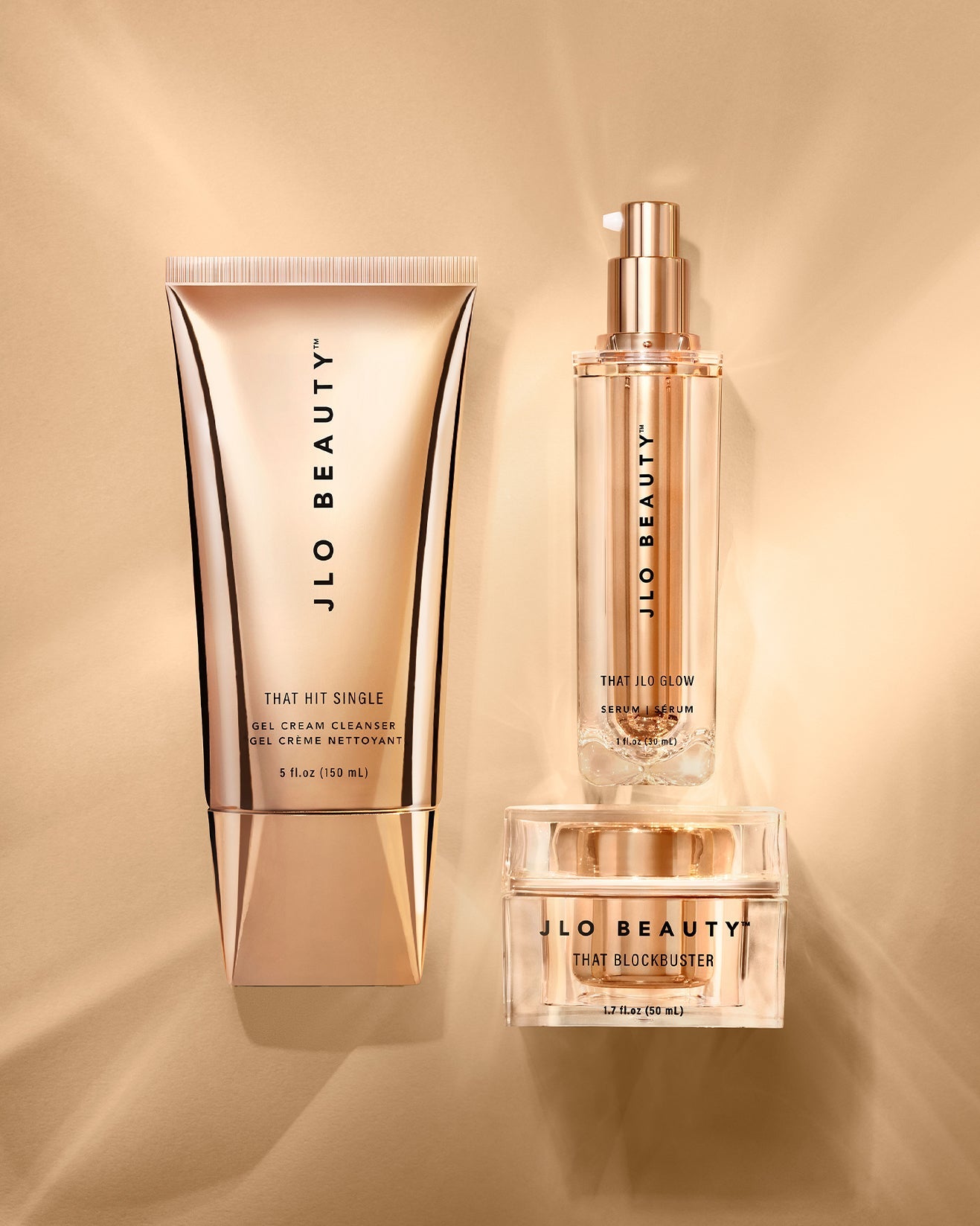 DAILY GLOW ESSENTIALS Full Size Skincare Set - Hydrating & Brightening Face Care Routine for Morning & Night Use