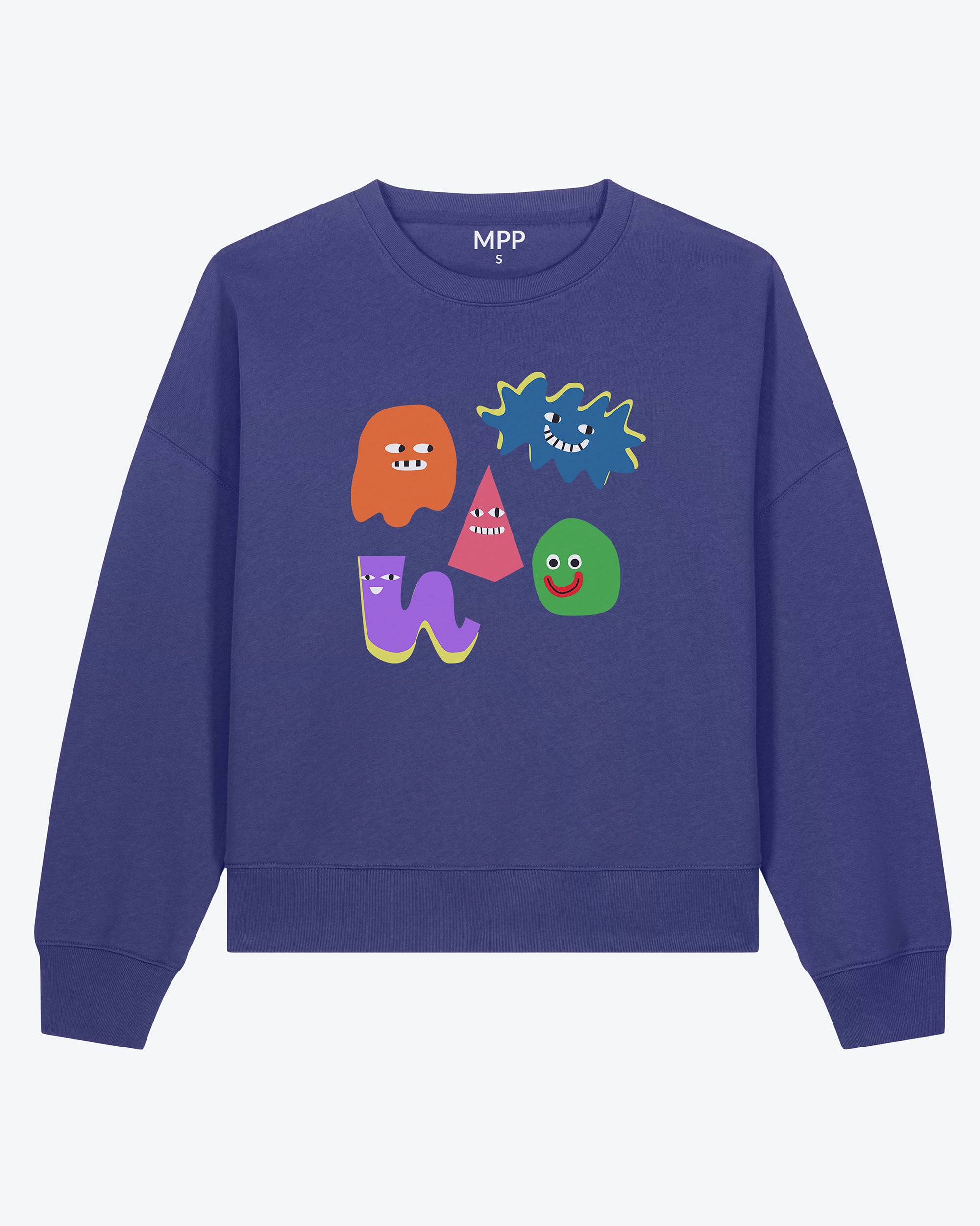 Miss Pompom Creatures Sweatshirt - Cute Animal Print Pullover for Women | Cozy Casual Wear for Fall & Winter | Perfect for Outfits, Lounge & Street Style