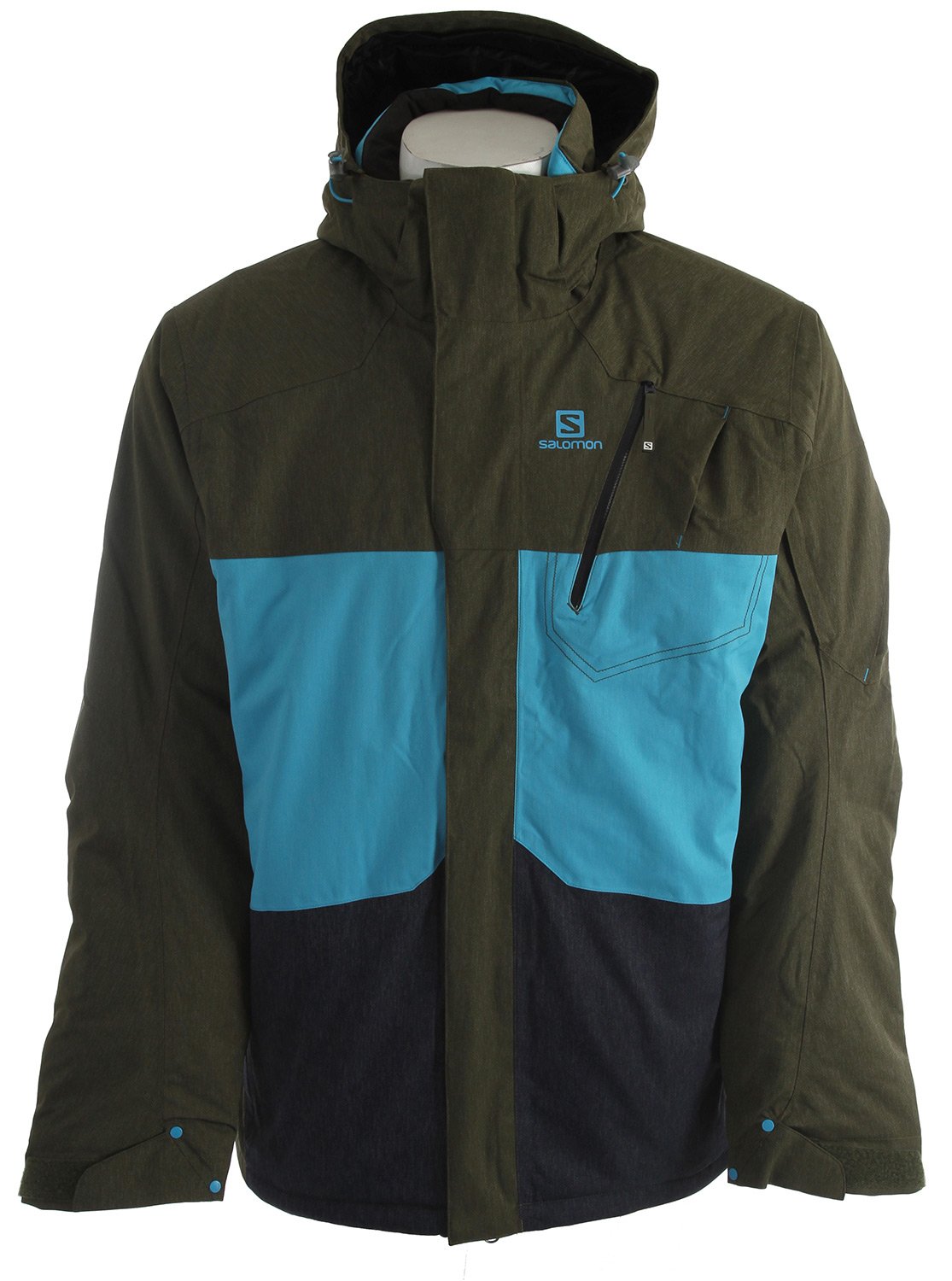Salomon Men's Zero Jacket - Lightweight Waterproof Windbreaker for Hiking & Outdoor Activities | All-Weather Performance Jacket for Running, Camping & Travel