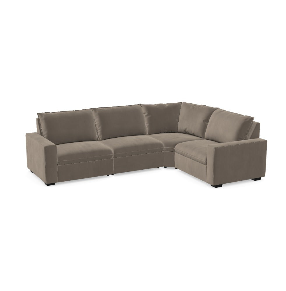 Custom Love Story Modular Sectional Sofa - M_P3W43Y - Perfect for Living Room, Lounge & Family Gatherings
