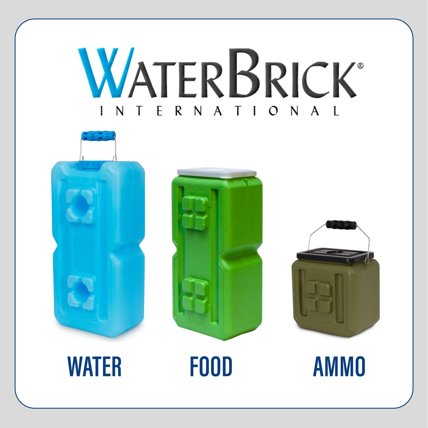 Automatic Water Dispenser Pump for WaterBrick Storage Container - Rechargeable Button-Operated Water Pump with BPA-Free Materials | Perfect for Camping, Emergency Preparedness & Outdoor Activities