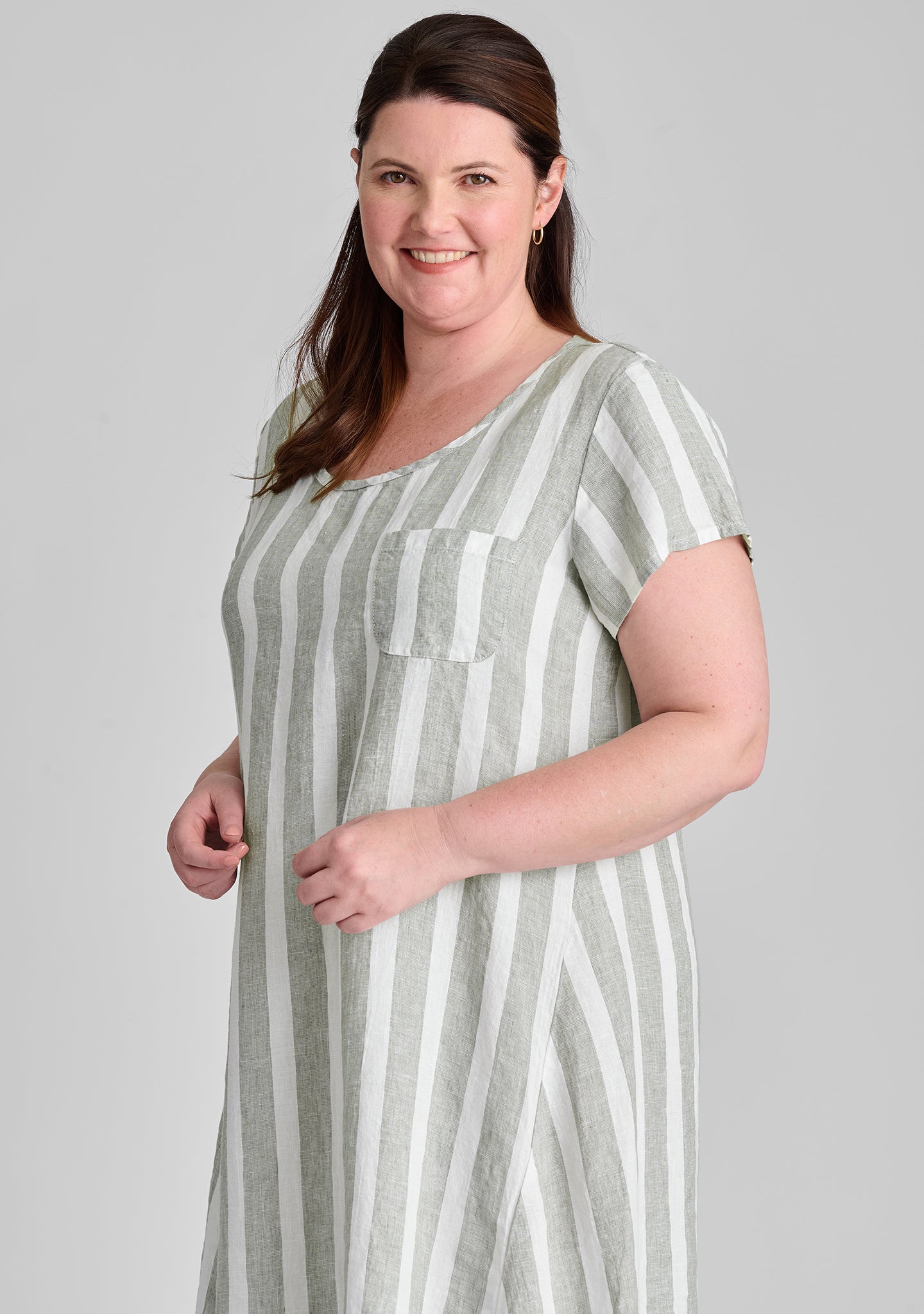 Stylish Linen Shift Dress for Women - Comfortable Stretch Top & Flowy Fit - Perfect for Summer, Beach, Office & Casual Outings