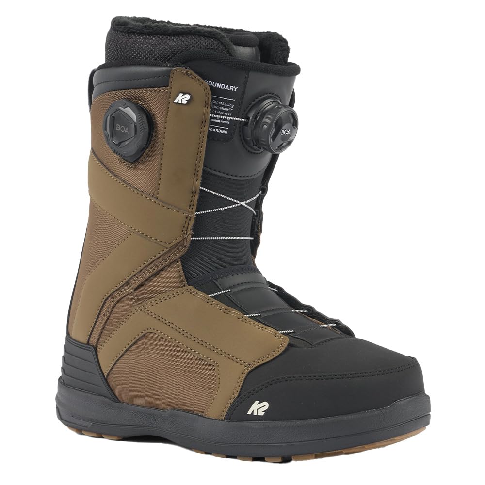 K2 Boundary Men's Snowboard Boots - High-Performance Snowboarding Boots for All-Mountain Riding & Freestyle | Perfect for Winter Sports & Outdoor Adventures