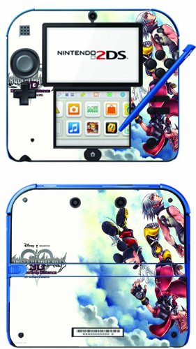 Kingdom Hearts 3D Dream Drop Distance Custom Skin Decal for Nintendo 2DS Console - Protective Cover for Gaming Enthusiasts & Collectors