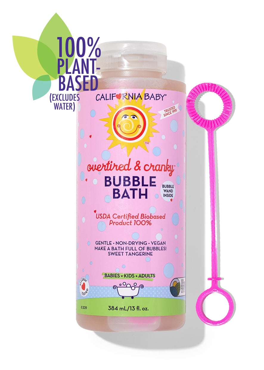 Overtired & Cranky™ Relaxing Bubble Bath for Kids - Calming Bedtime Bath Soak with Natural Ingredients for Better Sleep | Perfect for Toddlers & Children's Nighttime Routine