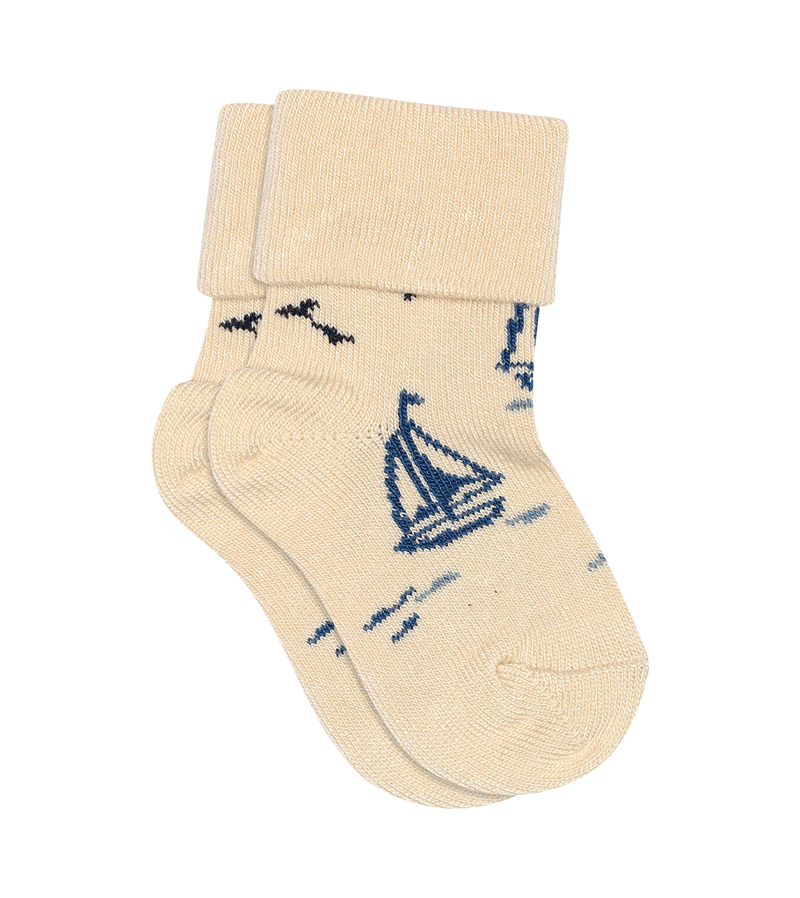 Premium Karl Boat Socks by mp Denmark - Comfortable Nautical Style Socks for Men & Women - Perfect for Sailing, Boating, and Casual Wear