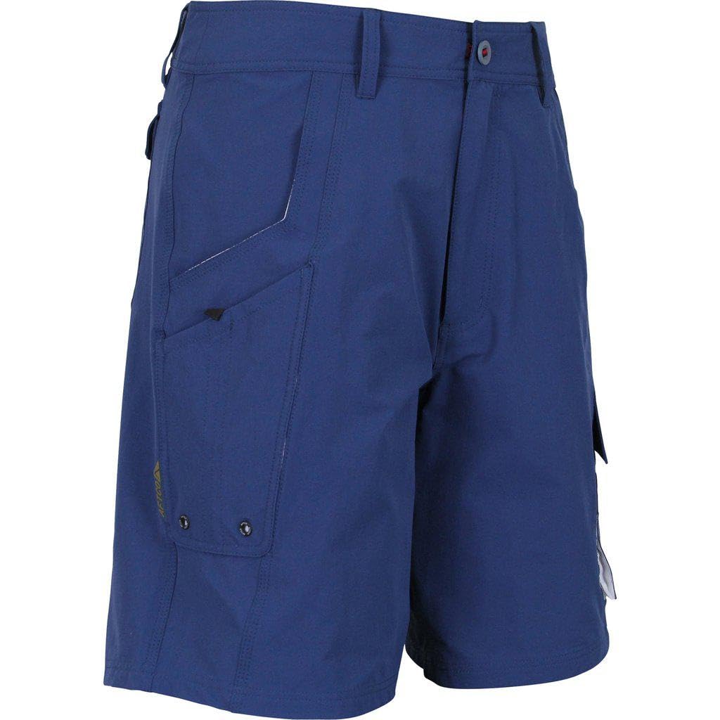 AFTCO Stealth Fishing Shorts - Quick-Dry, UPF 50+ Sun Protection, Lightweight Men's Fishing Shorts for Saltwater & Freshwater Angling - Perfect for Boat Fishing, Surf Casting, and Outdoor Adventures