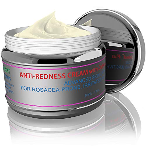 **Redness Relief Face Eczema Cream - All-Natural Anti-Itch Cream for Fast-Acting Rosacea Treatment | Facial Moisturizer & Eczema Body Cream | Hormone-Free Rosacea Skin Care for Sensitive Skin | Perfect for Daily Use & Nighttime Soothing**