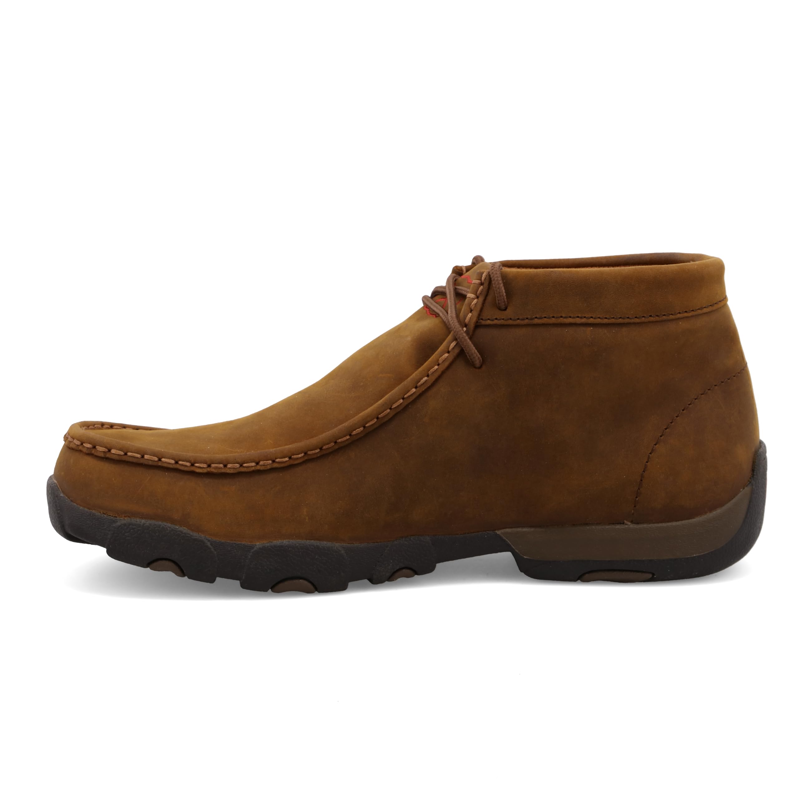 **Twisted X Men's Comfortable Work Chukka Driving Moccasins - Moc Toe Slip-On Shoes for Casual Wear & Outdoor Activities**    *(Perfect for Work, Driving, Hiking & Everyday Comfort)*