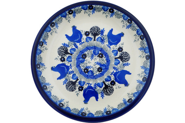 10-Piece Dinner Plate Set - Spring Chicken Design - Elegant Tableware for Everyday Meals & Special Occasions