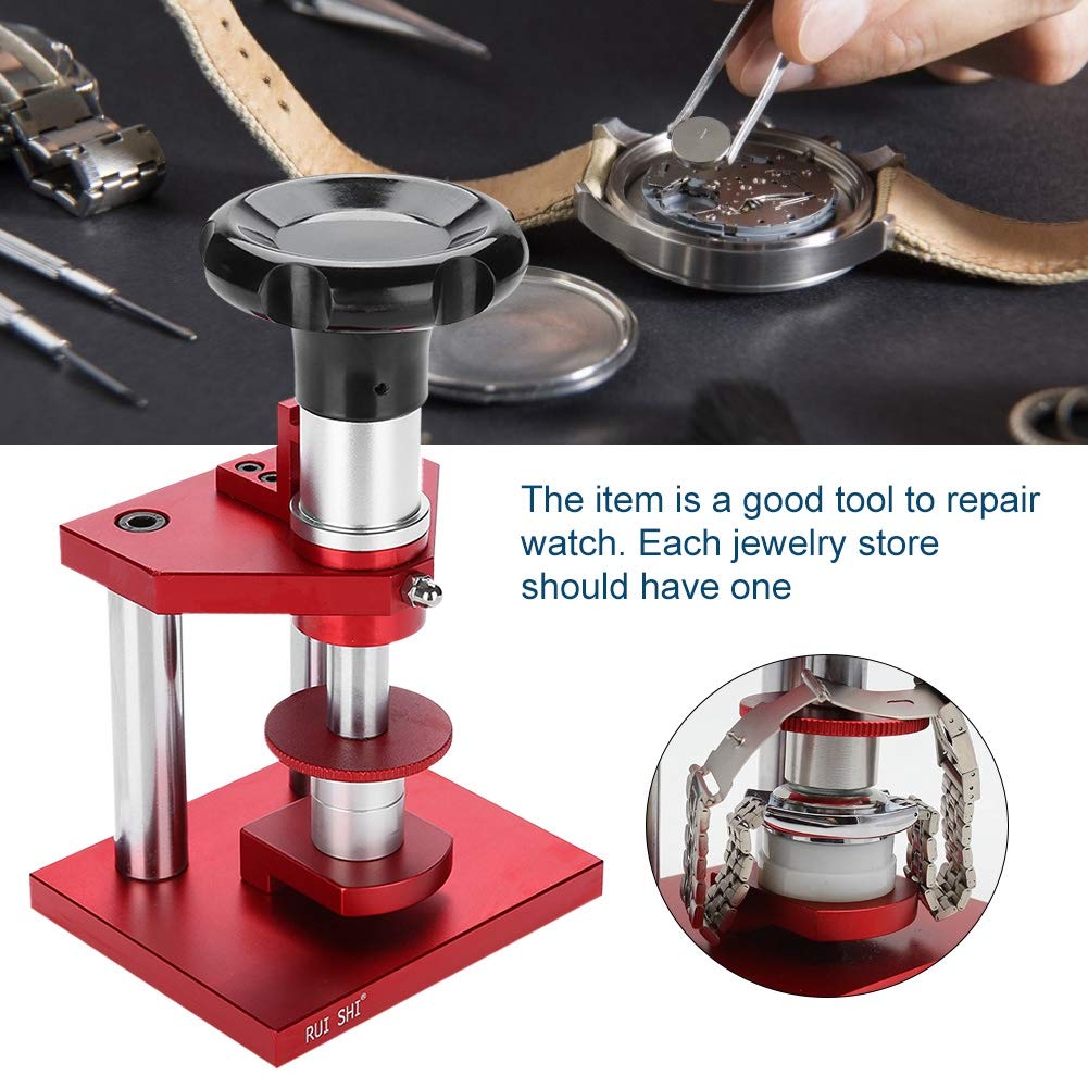 20-Piece Watch Press Set for Repair - Case Cover & Back Press Tool | Watchmaking & DIY