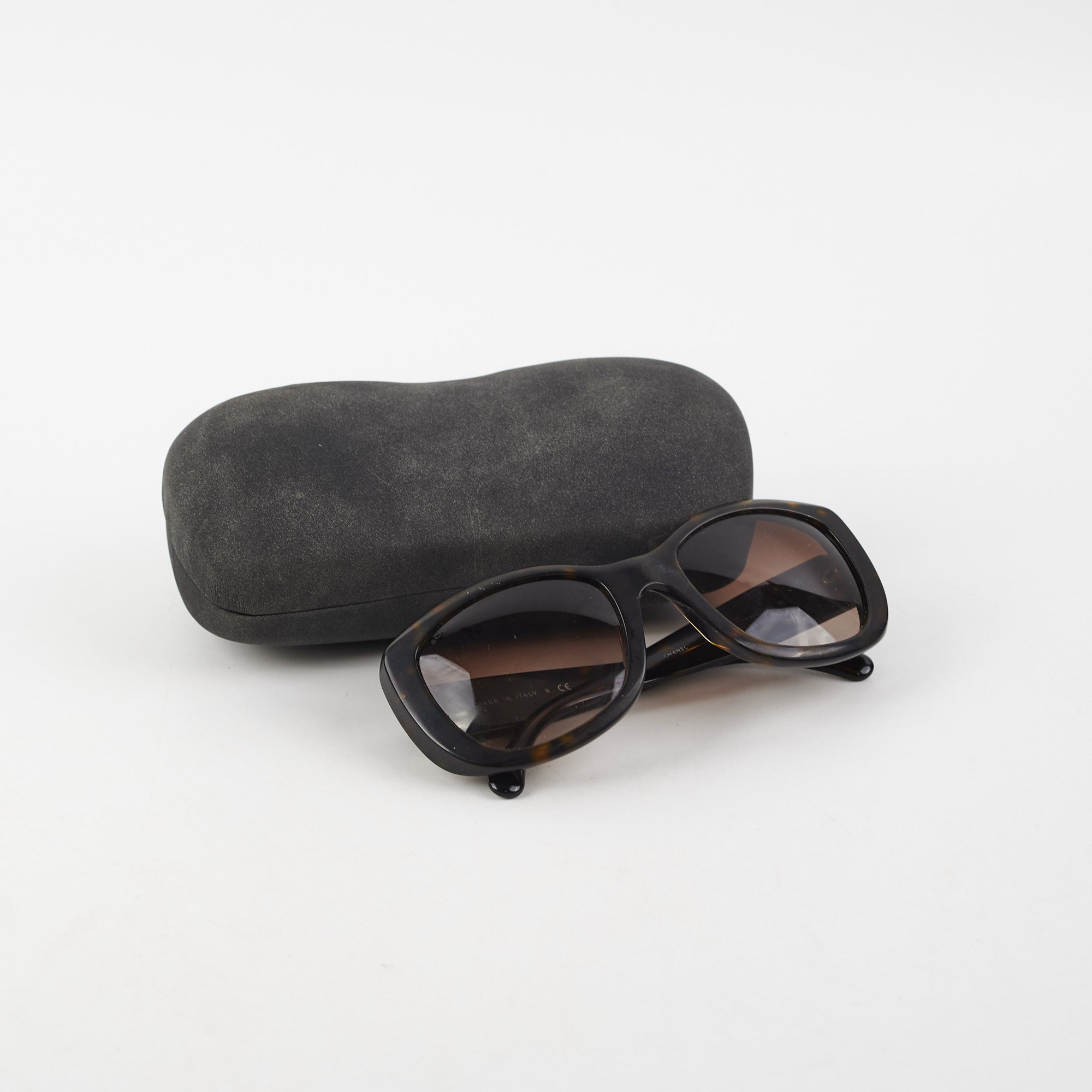 Chanel Tortoise Shell Sunglasses for Women - Classic Designer Shades for Fashion & Sun Protection - Perfect for Beach, Driving & Outdoor Activities