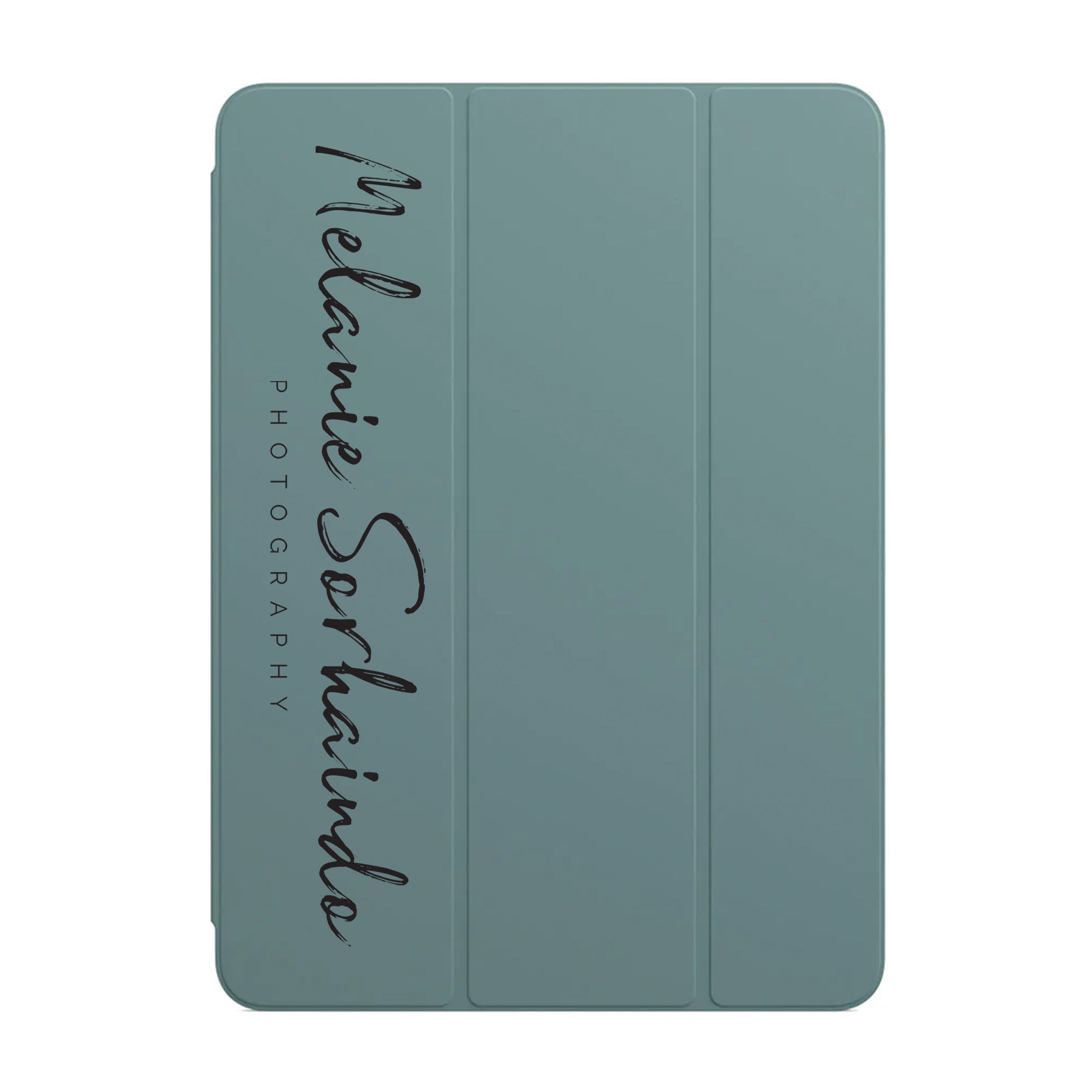 Premium iPad Trifold Case with Signature & Occupation 70 - Slim Protective Cover for iPad Air/Pro, Stand & Auto Sleep/Wake - Perfect for Work, Travel & Home Use