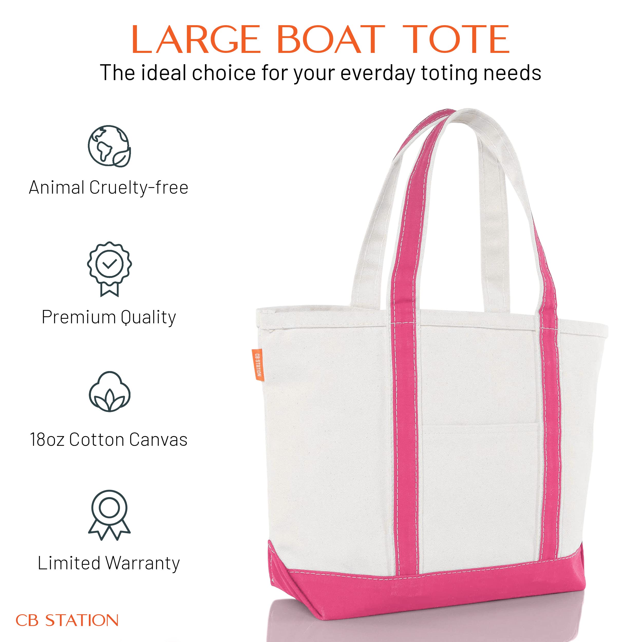 Stylish Medium Classic Canvas Tote Bag for Women with Top Zipper Closure & Outer Pocket - Perfect for Daily Essentials, Grocery Shopping, Work Commute & Weekend Travel