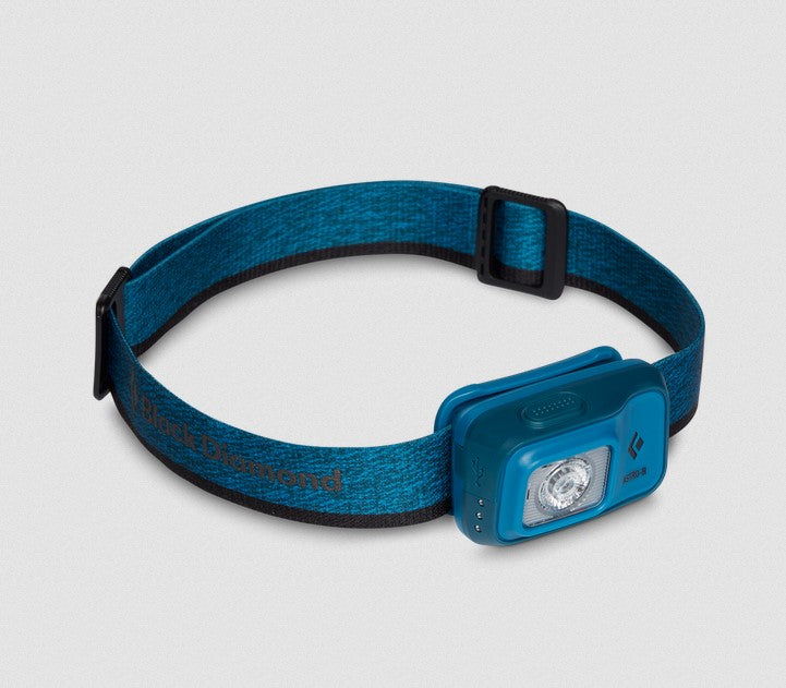 Black Diamond Astro 300 R Headlamp - Bright 300 Lumen LED Headlight with Red Night Vision for Camping, Hiking, Running & Outdoor Adventures