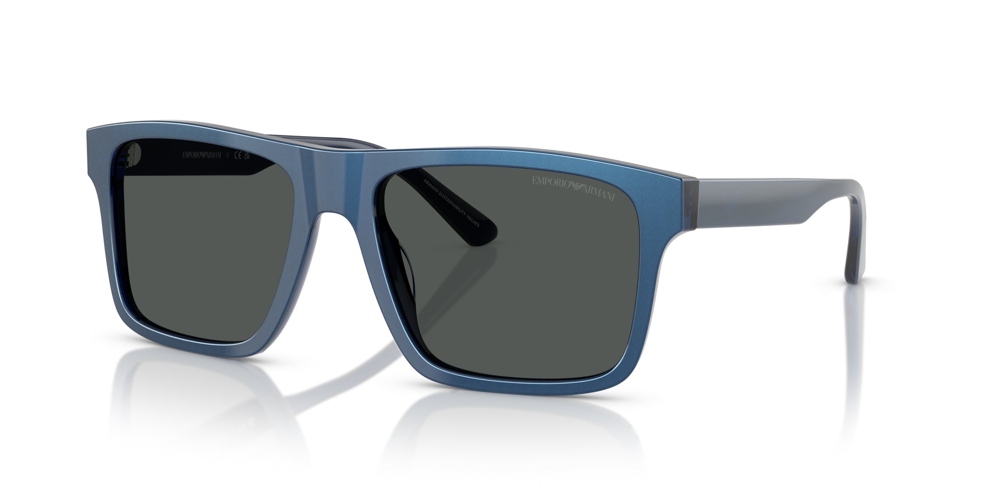 Emporio Armani EA4232 Sunglasses - Polarized UV Protection Aviator Style for Men & Women | Perfect for Driving, Travel & Outdoor Activities
