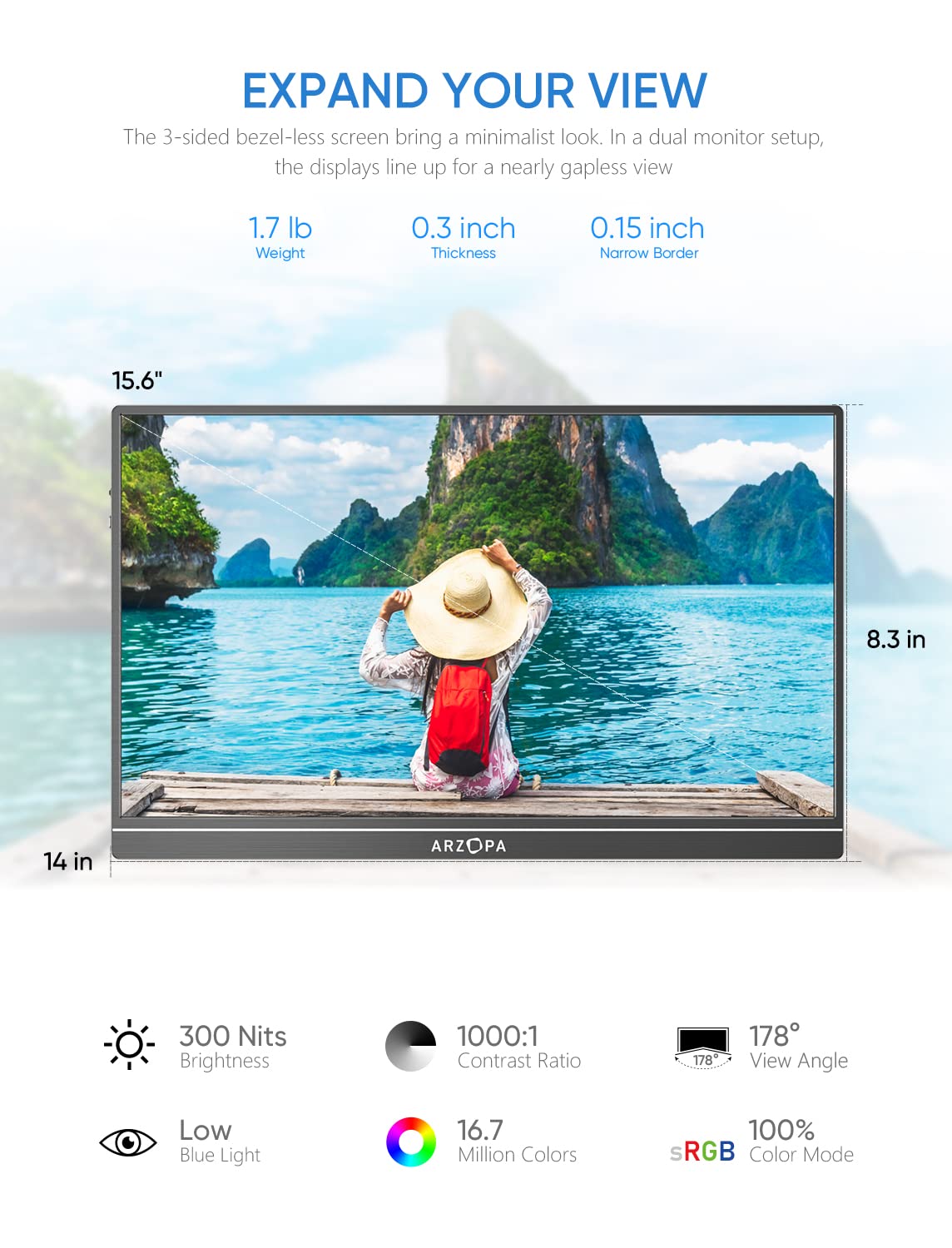 ARZOPA 15.6