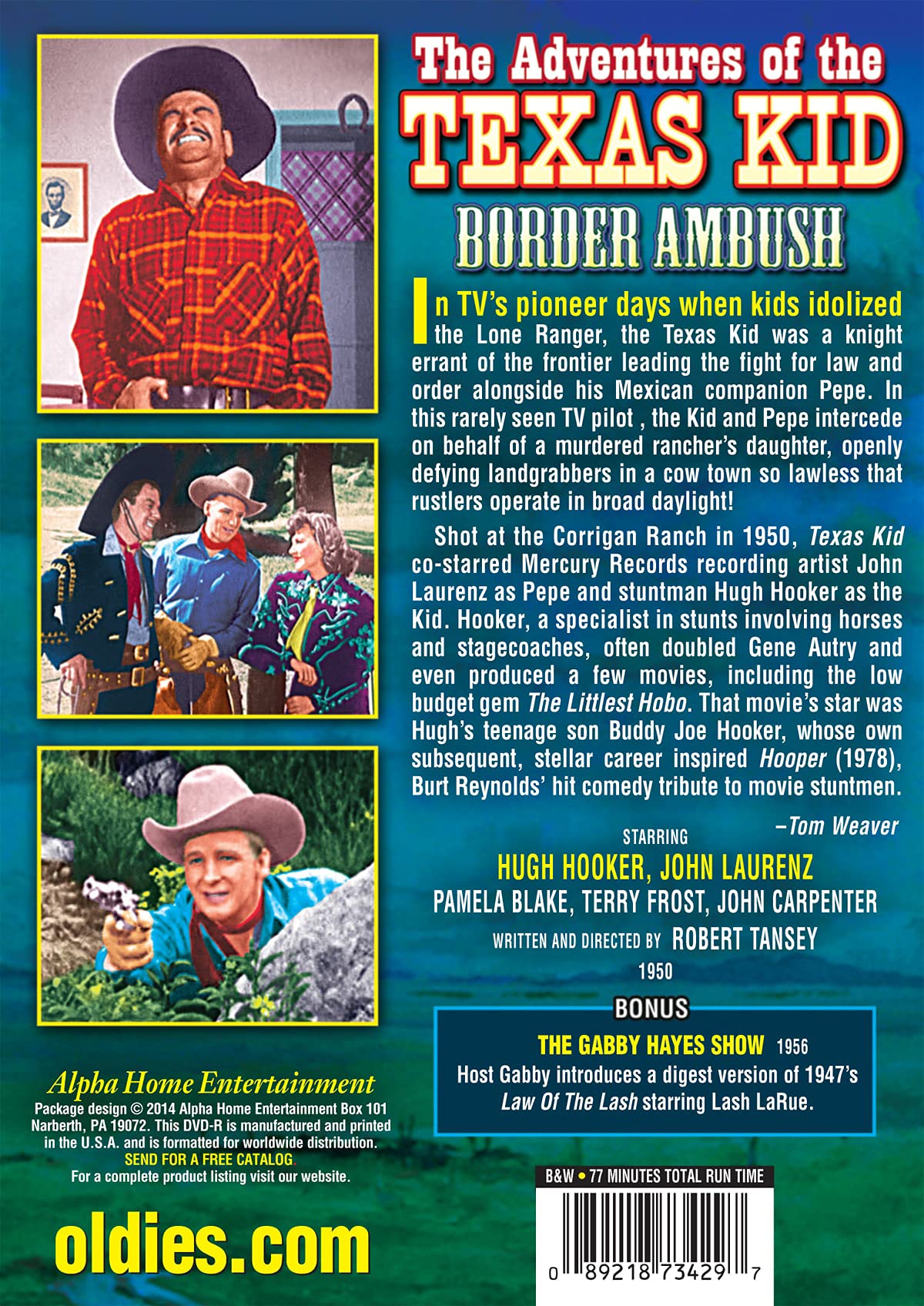 The Adventures of the Texas Kid: Border Ambush [DVD] - Western Action Movie for Cowboy Fans | Perfect for Movie Nights & Western Theme Parties
