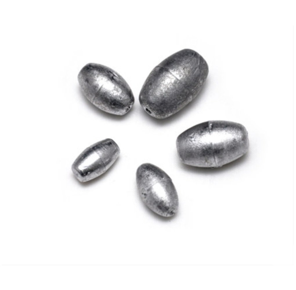 Premium Egg Sinkers Fishing Weights - Lead Split Shot Sinkers for Freshwater & Saltwater Fishing - Ideal for Bass, Trout, and Catfish Angling