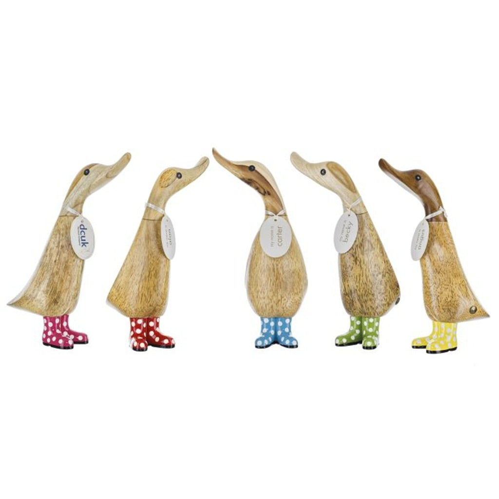Natural Welly Duckling Spotty Rain Boots for Kids - Waterproof, Comfortable & Durable - Perfect for Outdoor Play, Puddle Jumping & Garden Adventures