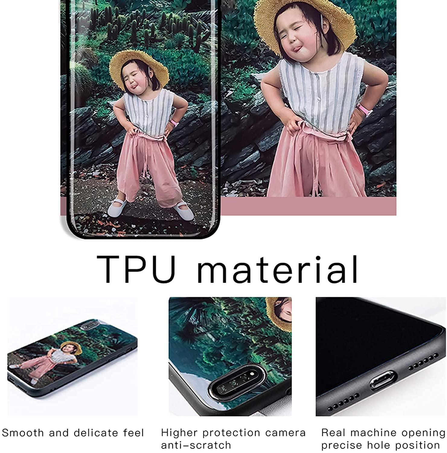 Custom Photo Phone Case for Samsung Galaxy S22 Ultra - Personalized TPU Cover with Your Own Image/Text - Durable Protective Case for Everyday Use, Travel & Gifts