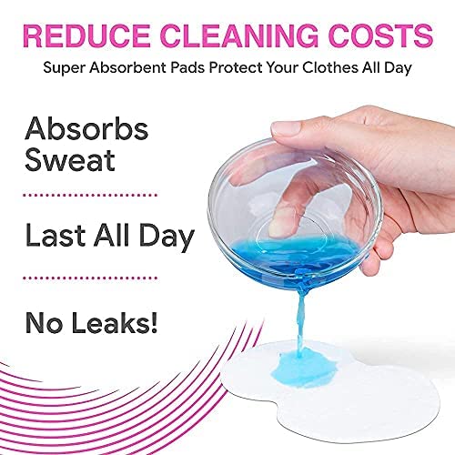 SBA Prime Disposable Underarm Sweat Pads for Hyperhidrosis & Excessive Sweating - Invisible Dress Shields for Men & Women - 10 Cotton Lining Pads (1 Pack) - Perfect for Office Wear, Formal Events & Hot Weather