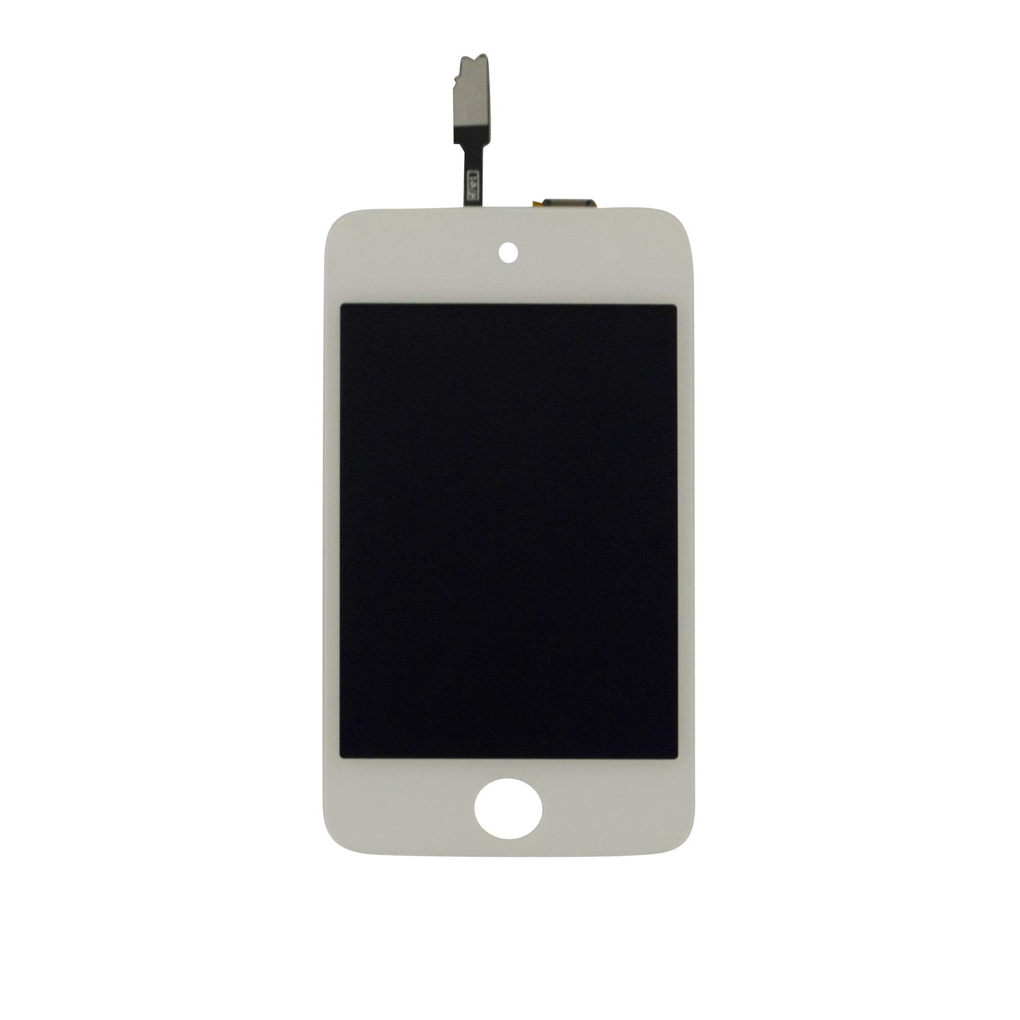 Original Title: Best Shopper - LCD Screen + Touch Digitizer Compatible with Apple iPod 4th Generation - White   Optimized Title: **Apple iPod 4th Generation LCD Screen & Touch Digitizer Replacement - High Quality White Display Panel for DIY Repair - Perfect for Home, Office, and School Use**