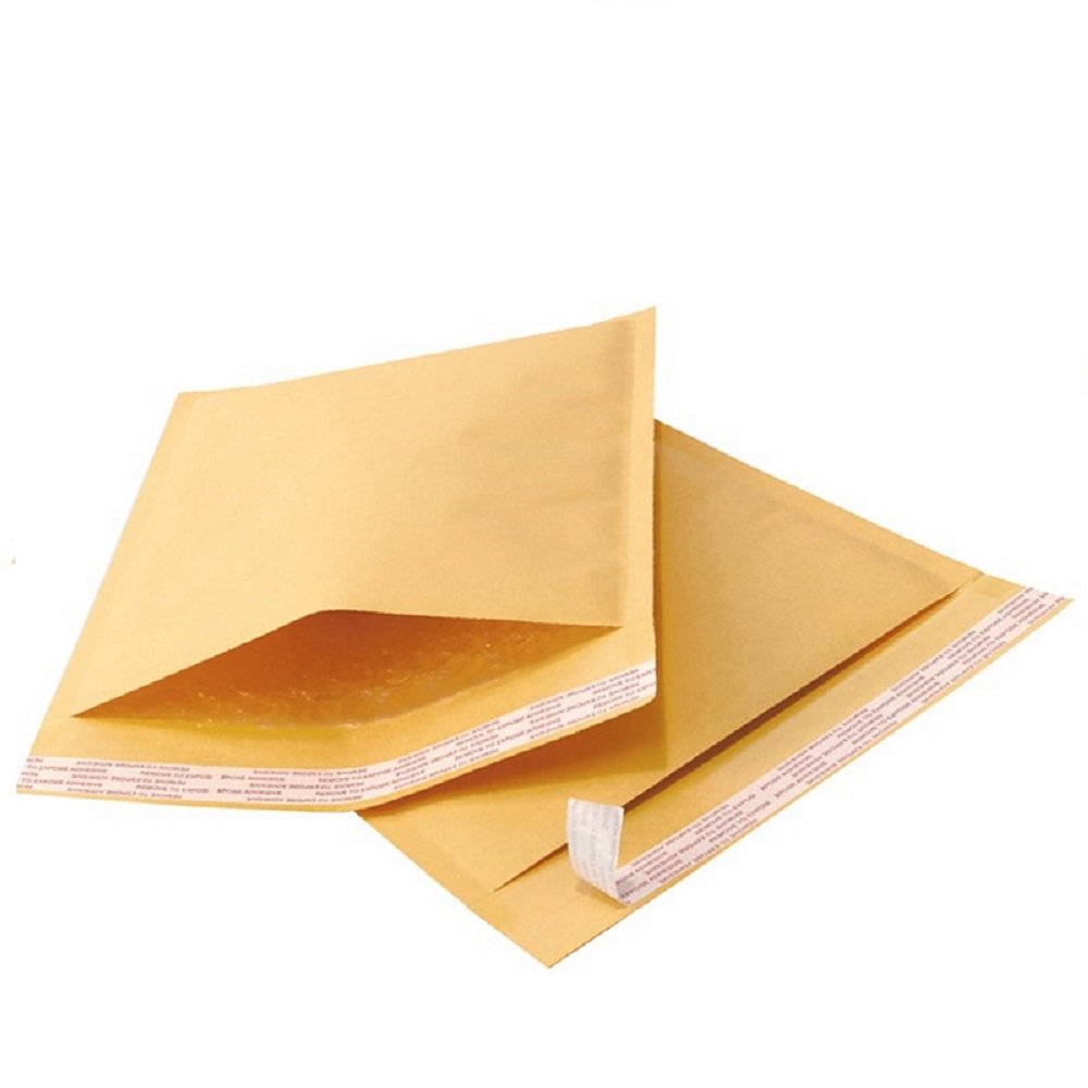 4 x 8 Inch #000 Kraft Bubble Padded Envelopes (1000 Pack) - Economy Grade Shipping Mailers for Ecommerce, Small Packages & Document Protection - Perfect for Online Sellers, Amazon FBA & Ebay Shipping