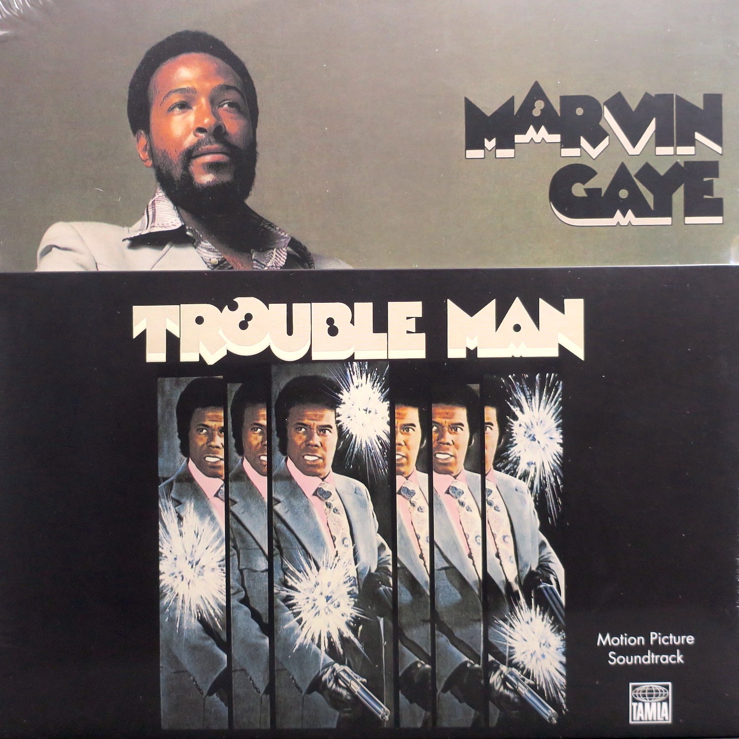 MARVIN GAYE 'Trouble Man' Vinyl LP Record - Classic Soul Music Album for Collectors & Audiophiles - Perfect for Home Listening & Vintage Music Enthusiasts