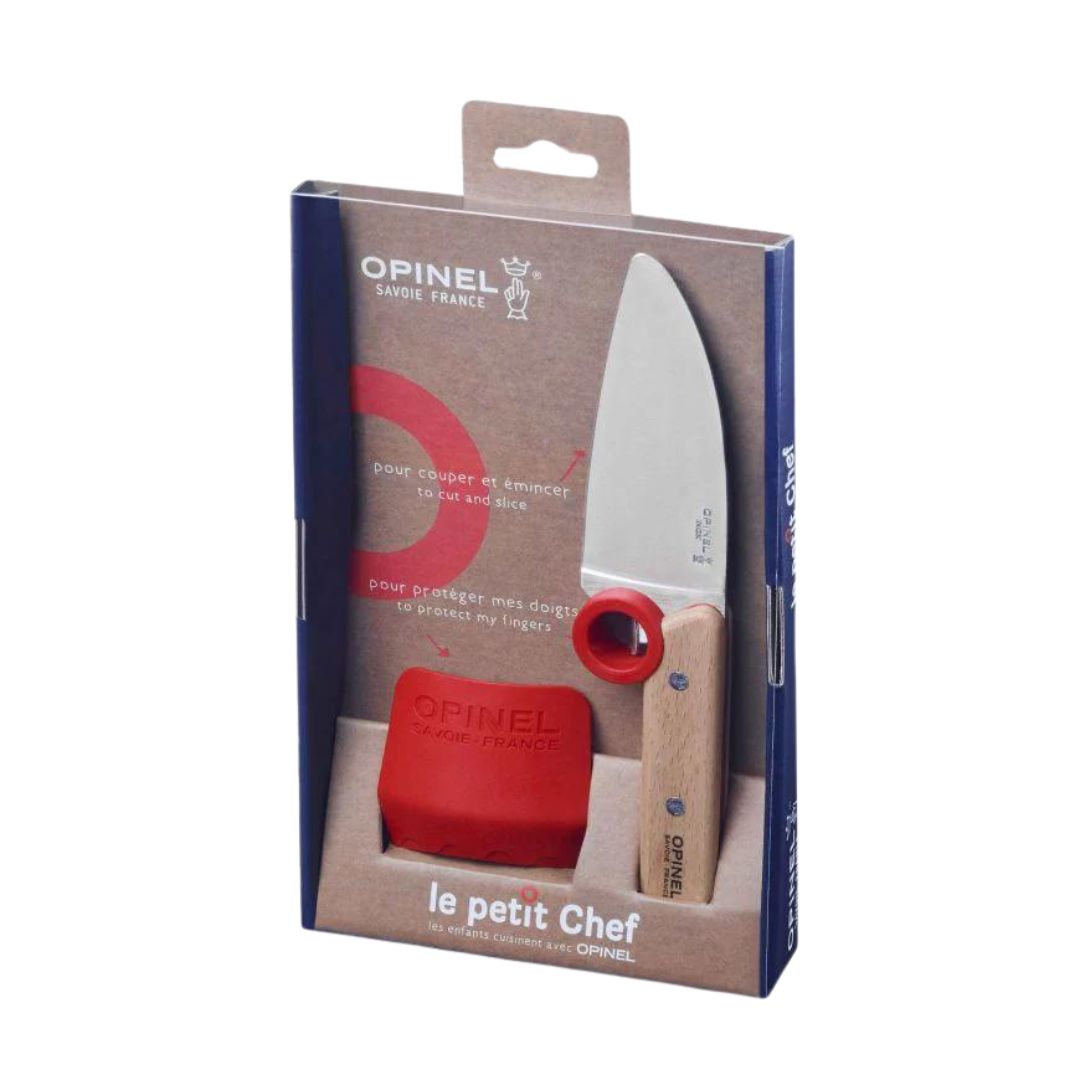 Opinel Le Petit Chef Kids Kitchen Knife Set - Safe Cooking Tools for Children - Perfect for Little Chefs Learning Culinary Skills at Home or School