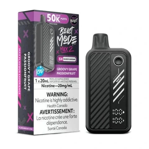 Flavour Beast Mode MAX 2 50K Disposable Vape - 50000 Puffs | 20mL E-Liquid Capacity | Long-Lasting Vaping Device for Travel, Work & Social Events