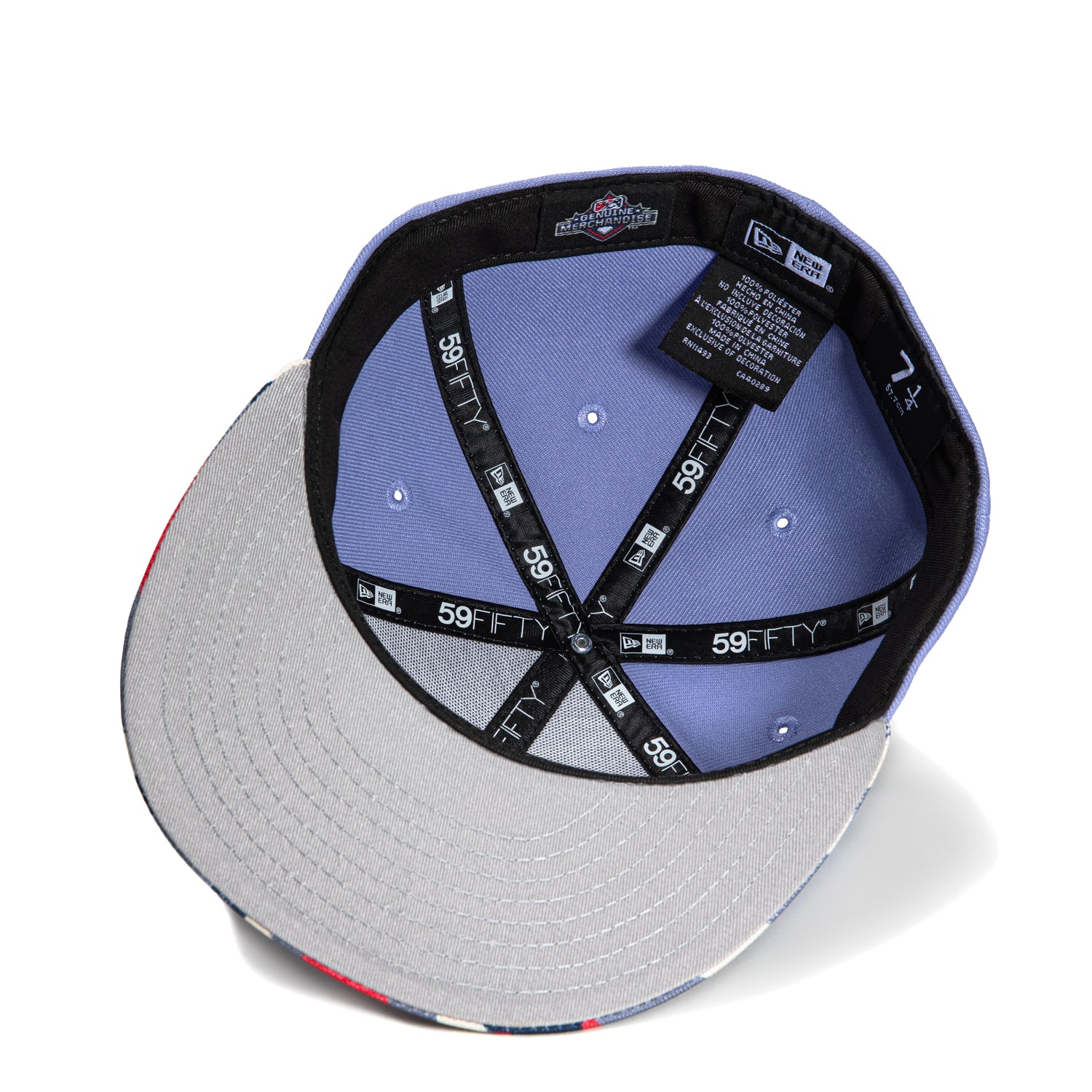 New Era 59Fifty Inland Empire 66ers California League Patch Military Hat - Lavender & Camo | Baseball Cap for Fans, Sports Enthusiasts & Outdoor Activities
