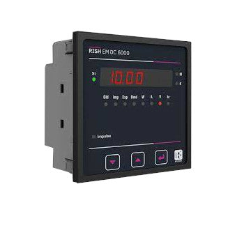 EM94 Z V1 L Z Panel Mount DC kWh Meter - Class 0.5, 50-150mV Shunt Input, 10-60VDC, Single Line LCD Display, 12-60V DC Aux Supply | Solar Power Monitoring, Battery Charge Tracking, Energy Management Systems