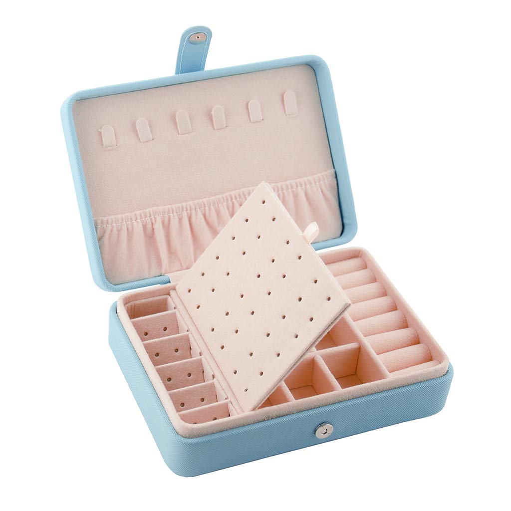 Elegant Jewelry Box Organizer for Women - Necklace, Earrings & Rings Storage Case | Perfect for Travel, Home & Gift Giving