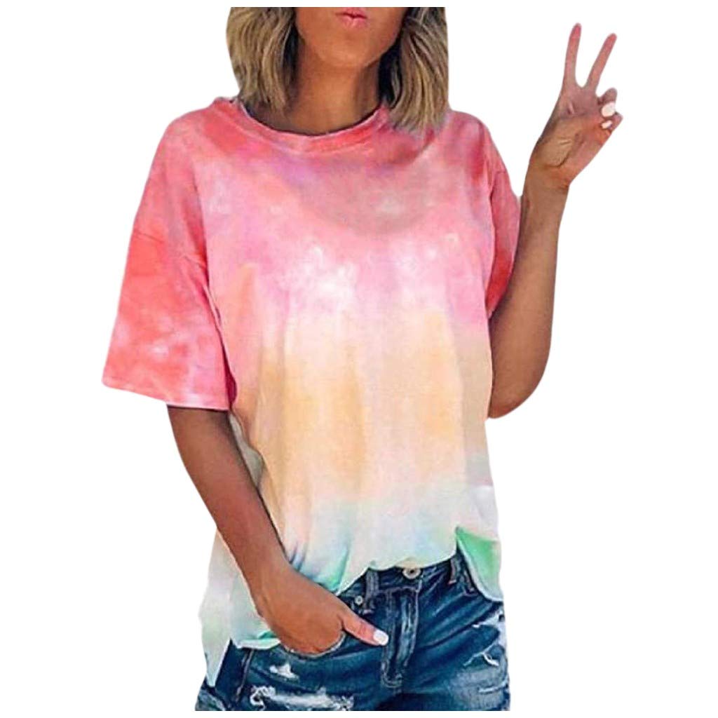 Women's Summer Casual T-Shirts - Short Sleeve Tunic Strappy Cold Shoulder Blouse Tops for Beach, Vacation & Everyday Wear | Lightweight & Comfortable