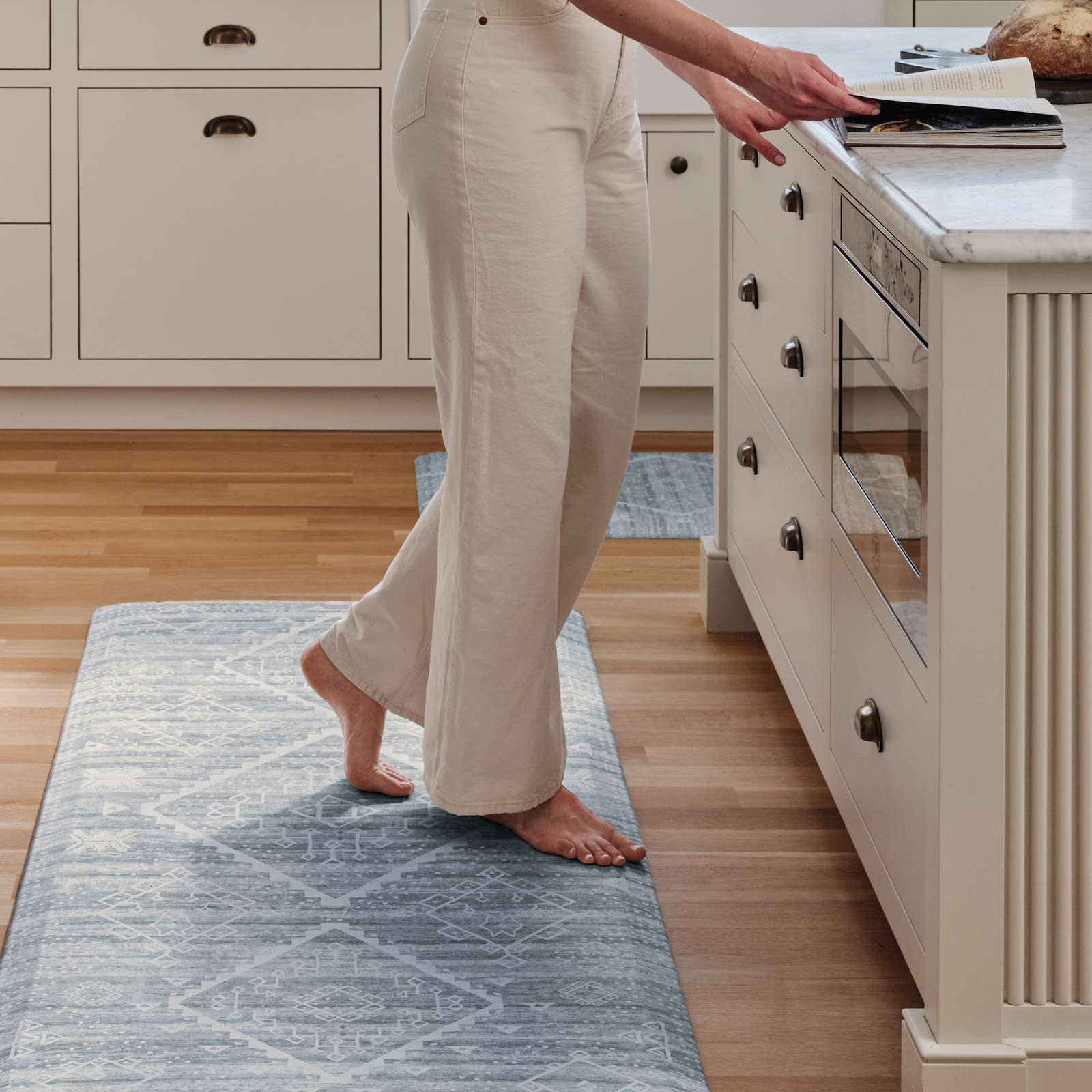 Nama Standing Mat | Ula Anti-Fatigue Comfort Mat for Work & Home | Ergonomic Support for Standing Desks, Kitchen, Office & Salon Use