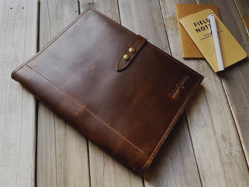 Personalized Large Refillable Leather Journal - Custom Engraved Notebook for Writing, Sketching & Travel - Perfect Gift for Writers, Artists & Professionals