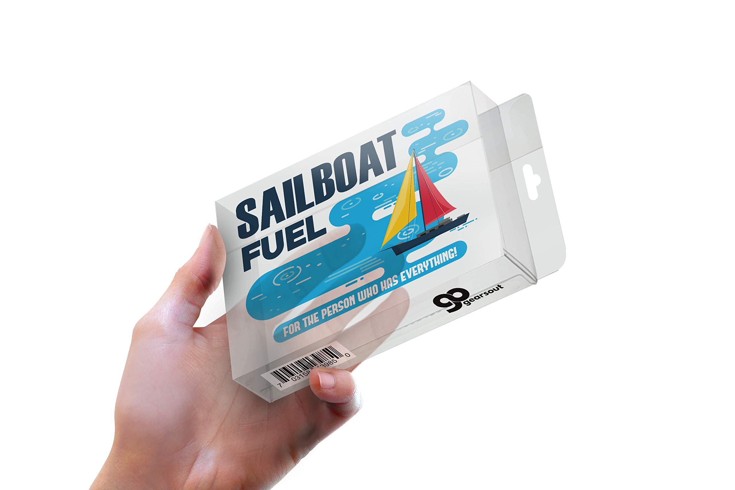 Funny Sailboat Fuel Prank Gift Box - Hilarious Useless Gag Gift for Men & Women - Perfect Stocking Stuffer & White Elephant Present - Novelty Gift for The Person Who Has Everything - Great for Office Pranks, Birthday Jokes & Christmas Gifts