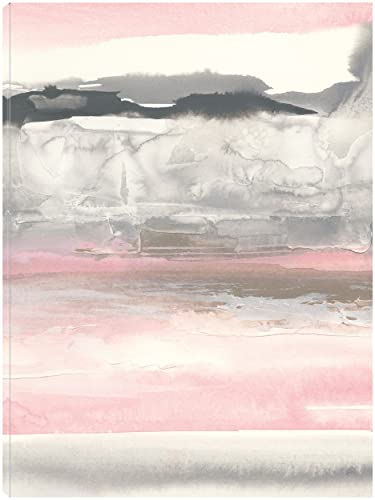 Charcoal and Blush I Crop