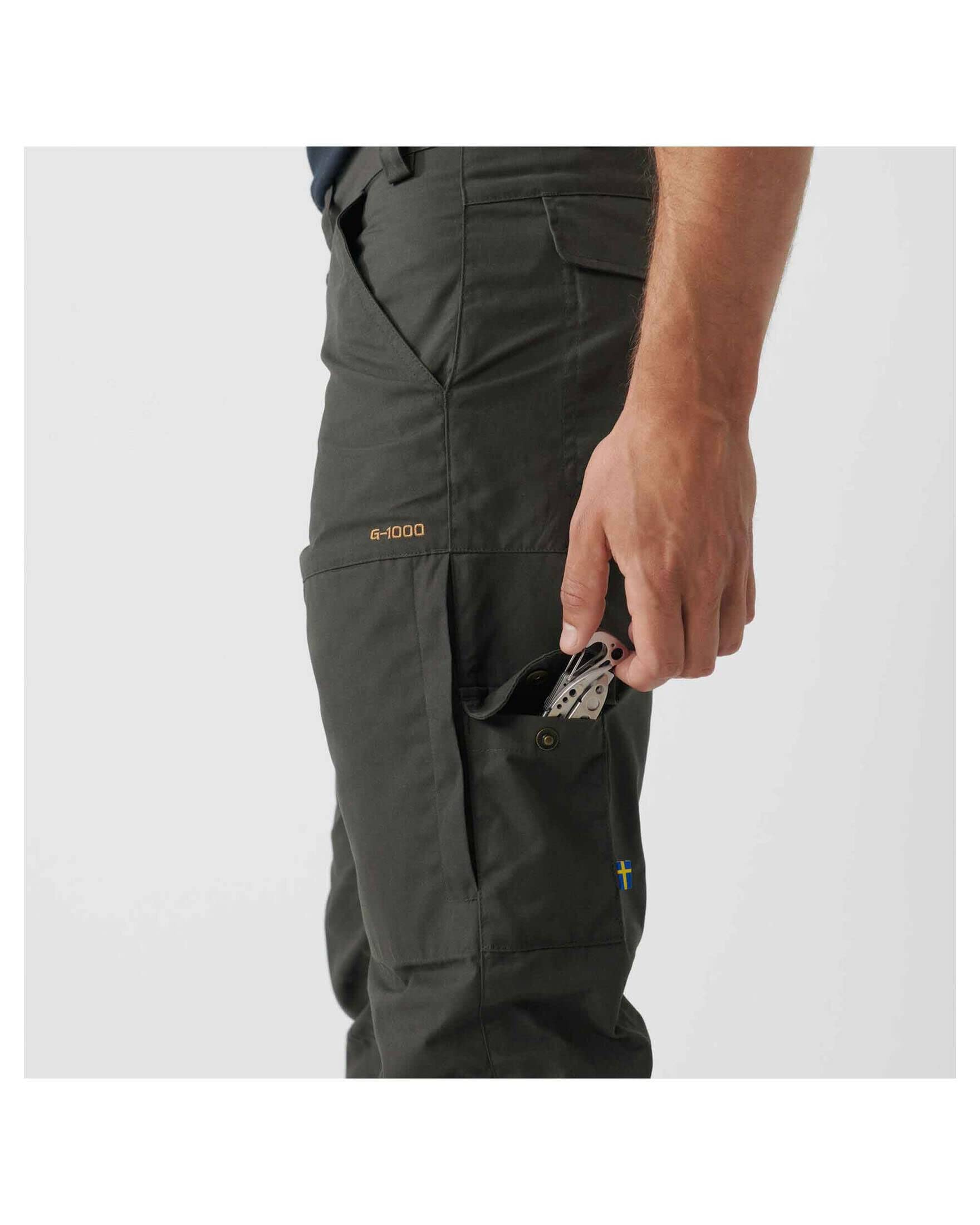 Fjällräven Karl Pro Men's Hiking Pants - Durable Outdoor Trousers for Trekking, Camping & Adventure Travel